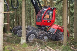 Harvester im Einsatz